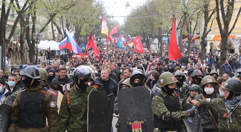 Prorrusos ucranianos proclaman la 'república de Odessa'