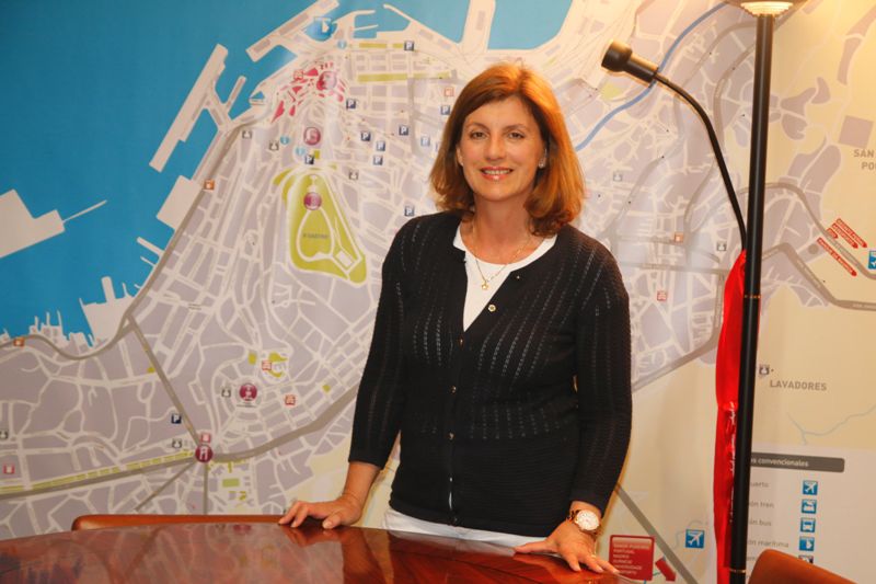 Gloria del Río es también vicepresidenta de Unicef en Galicia.
