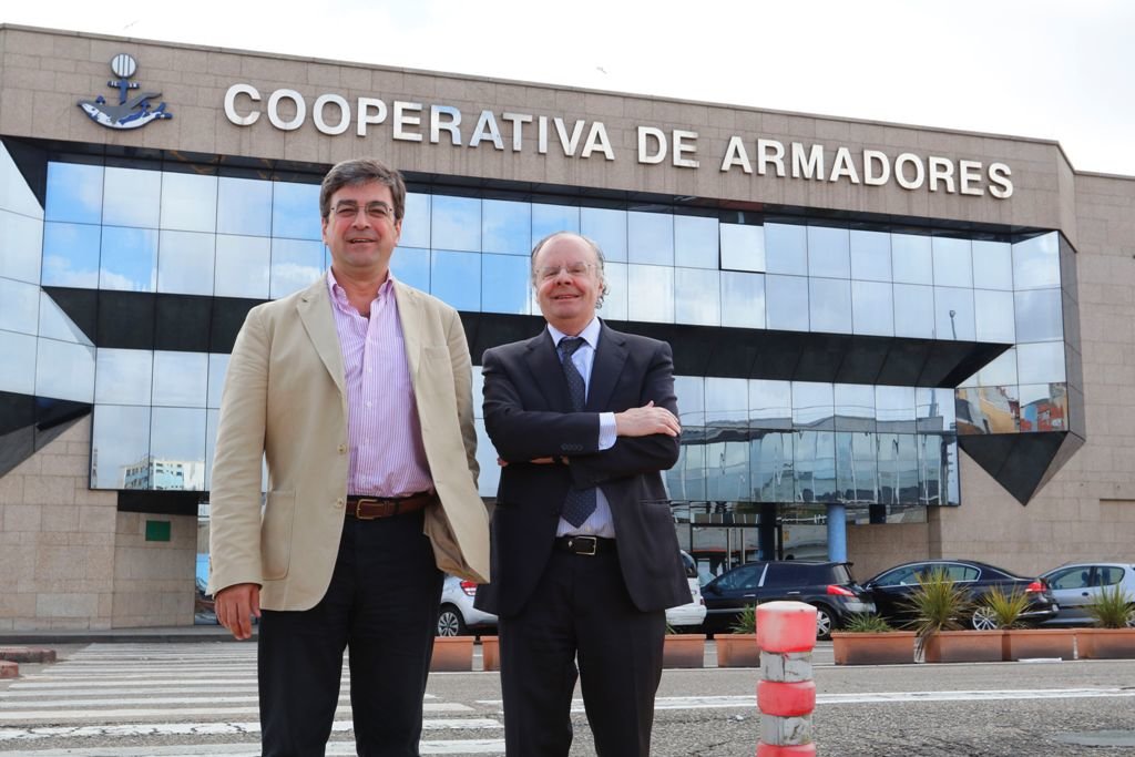 Edelmiro Ulloa y José Antonio Suárez-Llanos, gerente adjunto y gerente de ARVI.