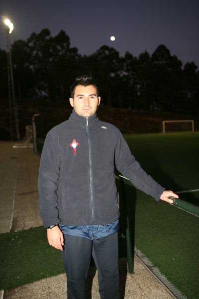 Guillermo Fernández Romo, técnico del Celta juvenil de División de Honor. Foto: raquel