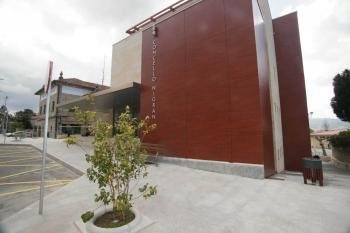El nuevo edificio municipal de Nigrán será estrenado esta tarde.