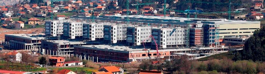 El nuevo hospital en construcción, pieza clave del pacto PP-PSOE.
