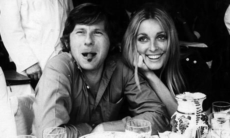 Roman Polanski y su mujer Sharon Tate en 1965
