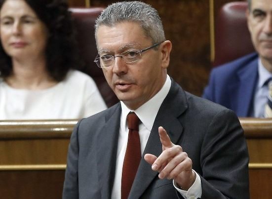 El ministro de Justicia, Alberto Ruíz- Gallardón.