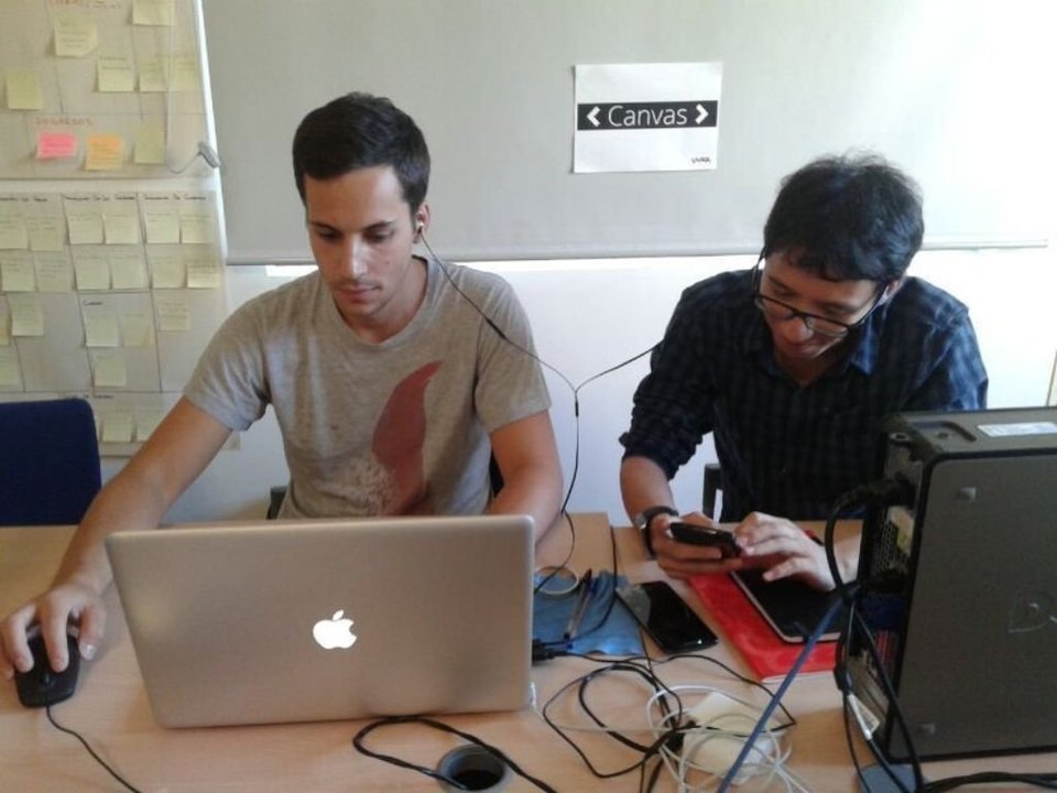 David Rodríguez Constela y Adam Anh Kim Caramés, creadores de Lathaeus.