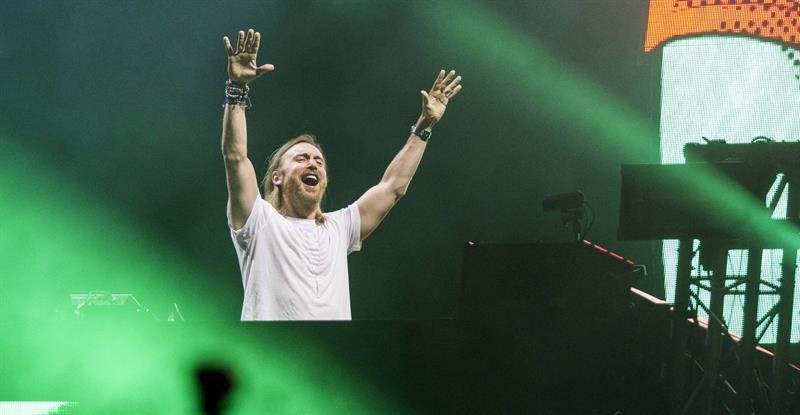 El músico, productor y DJ francés David Guetta