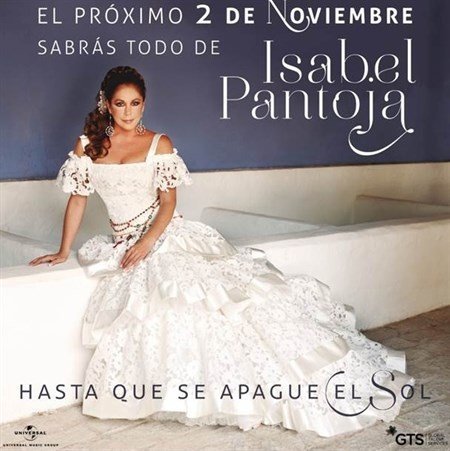 Isabel Pantoja saca disco nuevo el 11 de noviembre con temas de Juan Gabriel