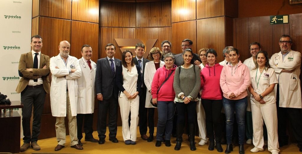 Miembros de la Comisión de Humanización y Dignidad del Paciente y Familia, tras su constitución este miércoles.