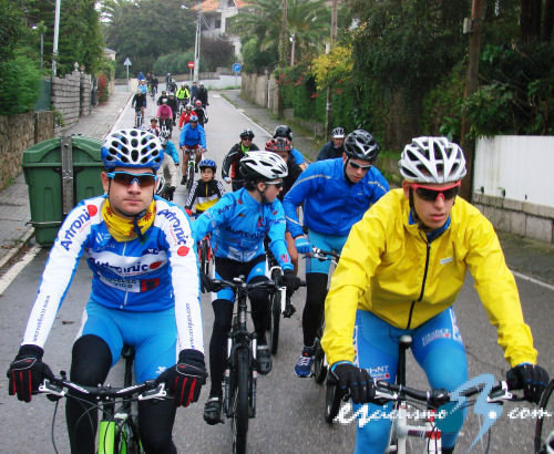 Imagen de esciclismo.com de las rutas por Vigo..
