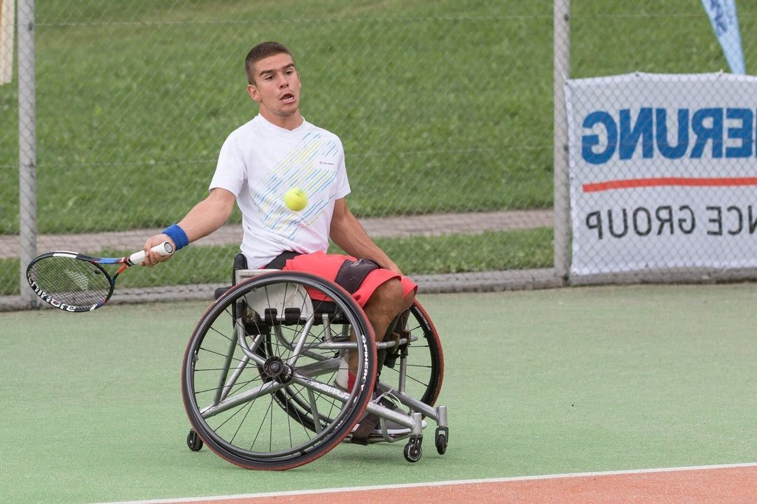 Martín de la Puente, durante uno de los torneos que ha disputado este verano.