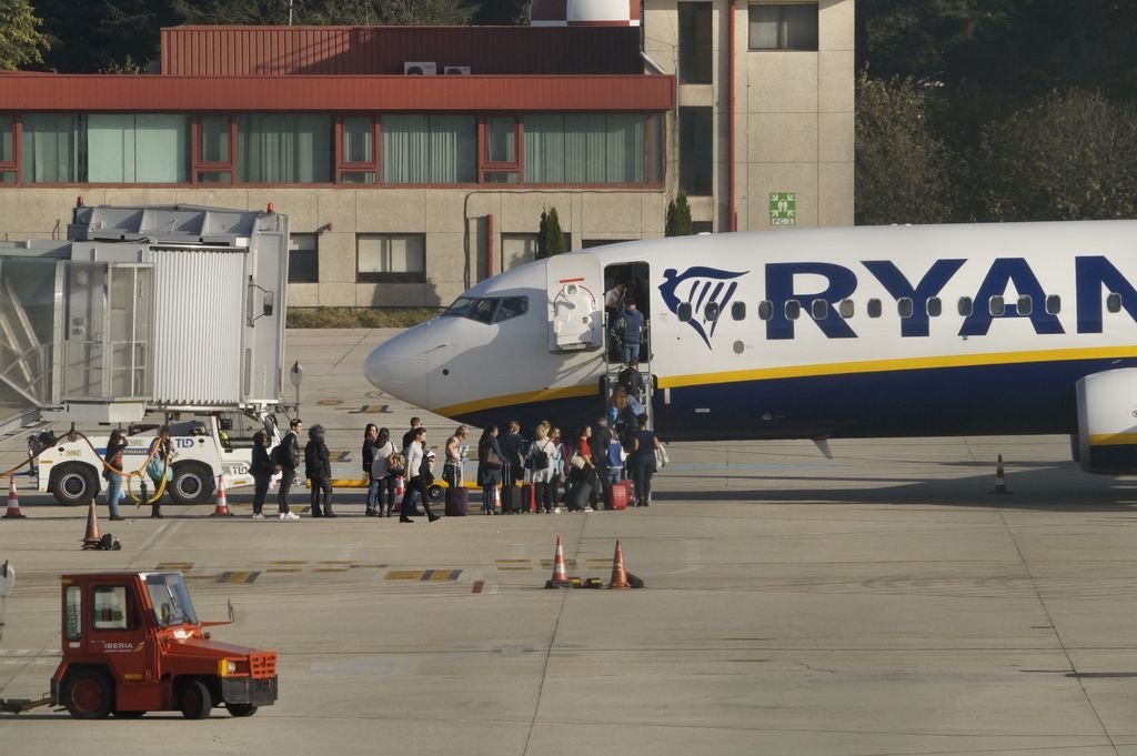 Ryanair ofrece este año cuatro rutas internacionales además de la de Barcelona.