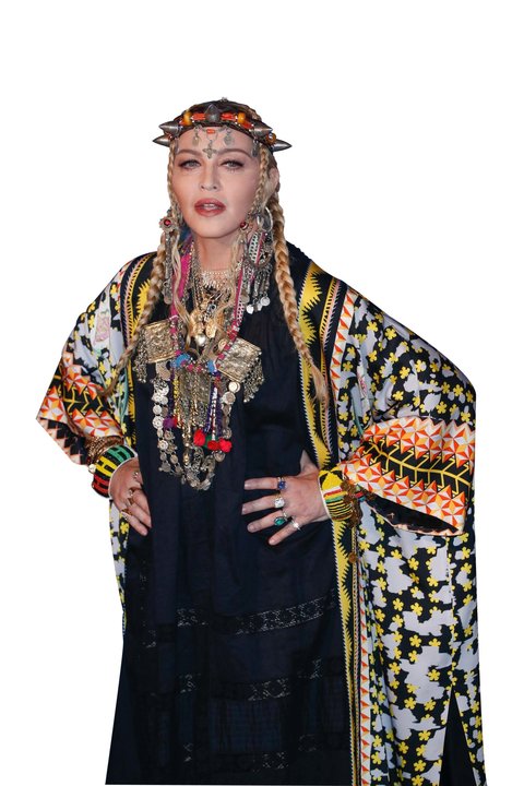 Madonna, ataviada al estilo bereber en los premios MTV.