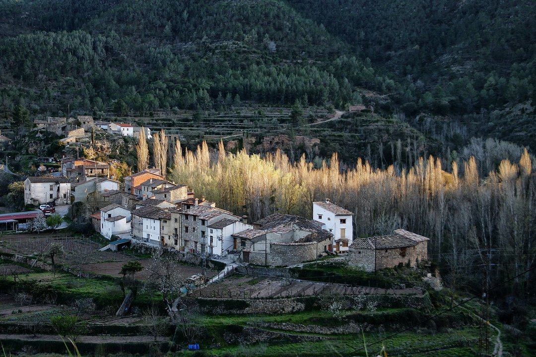 Una impresionante vista de Olba, en Teruel.