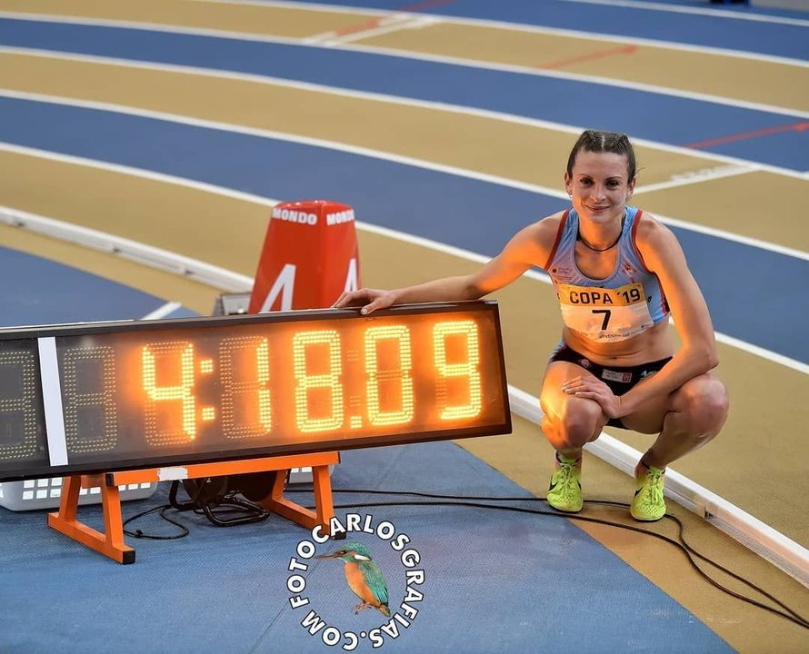 Alice Finot rebajó en más de seis segundos su mejor marca en 1.500 metros y ahora espera clasificarse para el Europeo de atletismo.