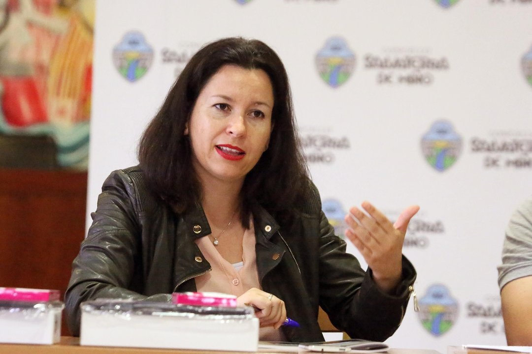 Marta Valcárcel, mano derecha del alcalde al que sustituirá como cabeza de lista en mayo.