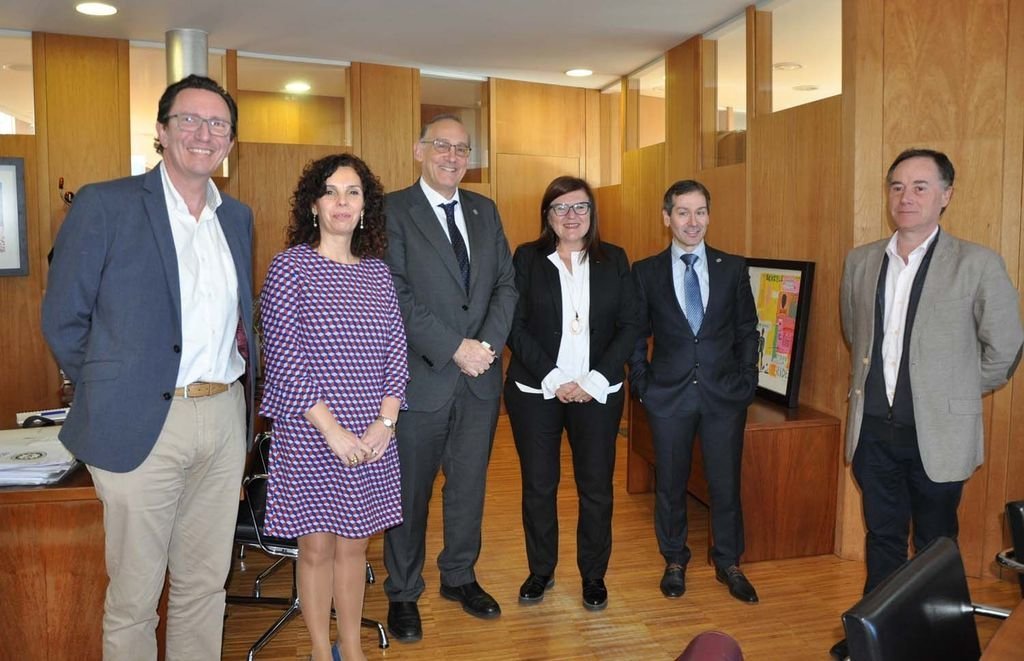 Andina, Pérez, Reigosa,  Riesgo, Michinel y J. L. Míguez.