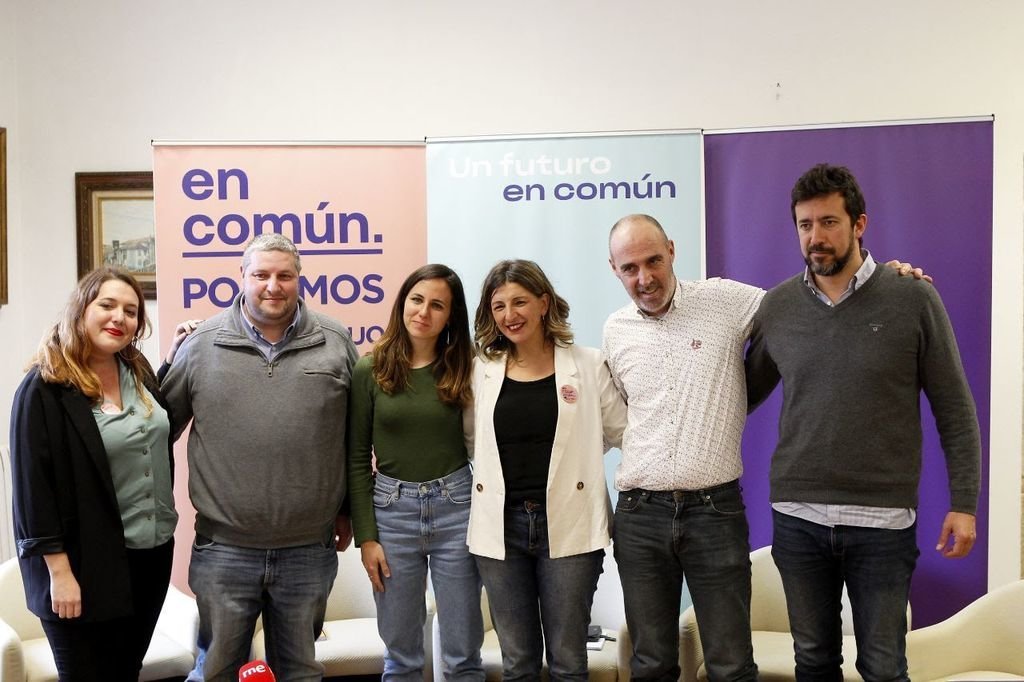 La candidatura de En Común Unidas Podemos