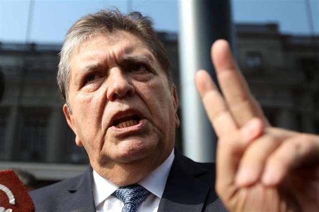 El ex presidente peruano Alan García