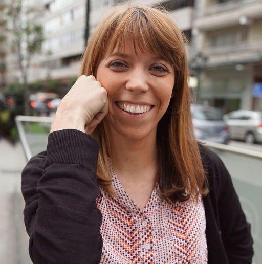 Iris Malvido, candidata provincial de En Marea ao Congreso.