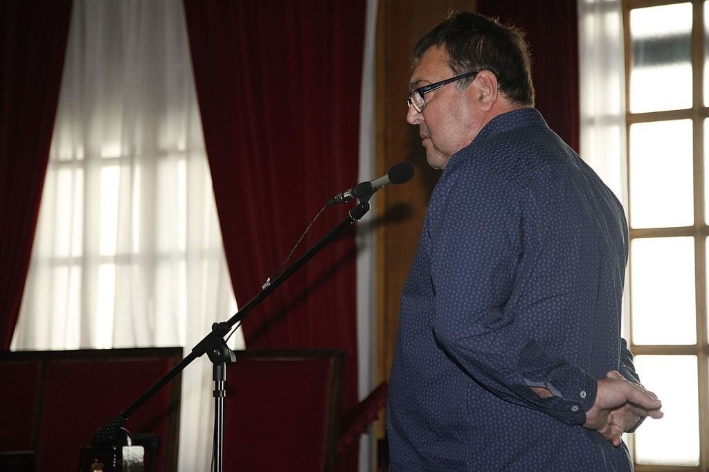 Miguel M.N., durante la vista que tuvo lugar en la sección segunda de la Audiencia provincial de Ourense.