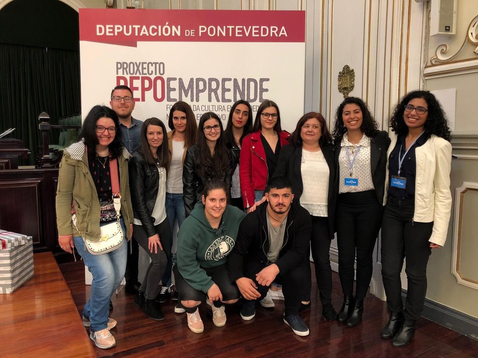 Los alumnos de la EFA A Cancela recibieron este año un premio de la Diputación de Pontevedra.