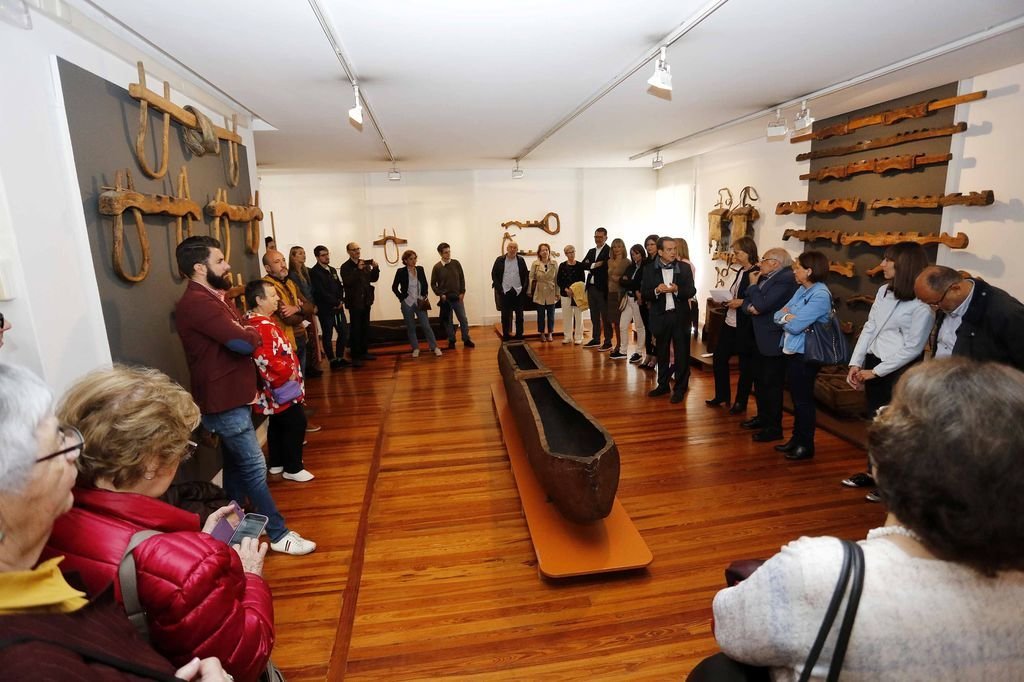 El acto oficial celebrado ayer por el Ayuntamiento de Vigo en el Liste con motivo del Día Internacional de los Museos.