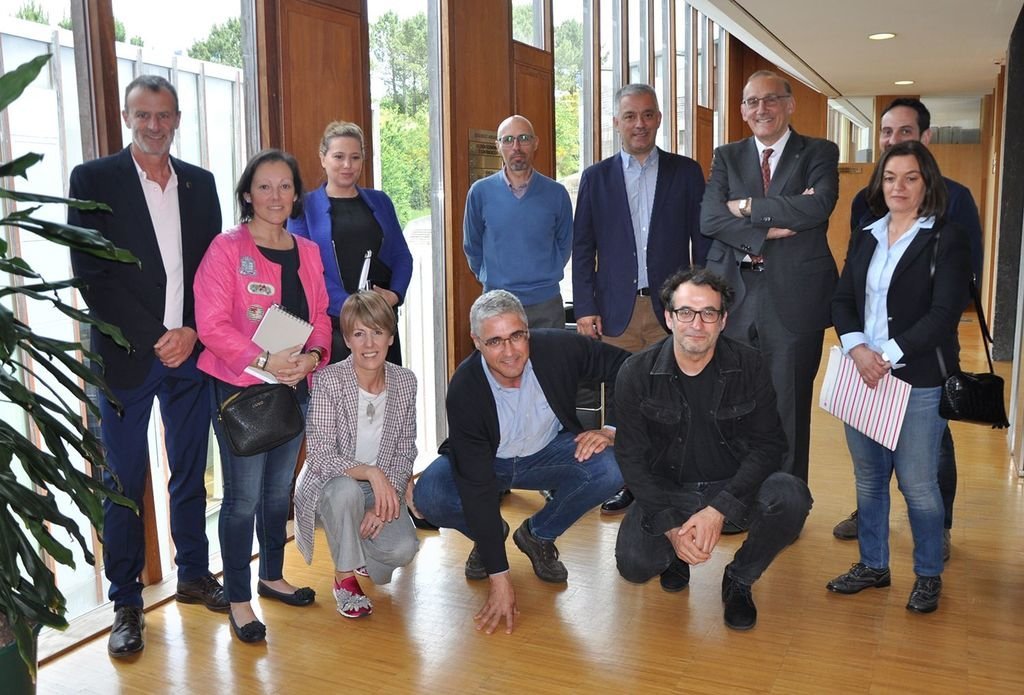 A Comisión Interuniversitaria de Política Lingüística reuniuse onte no Campus de Vigo.