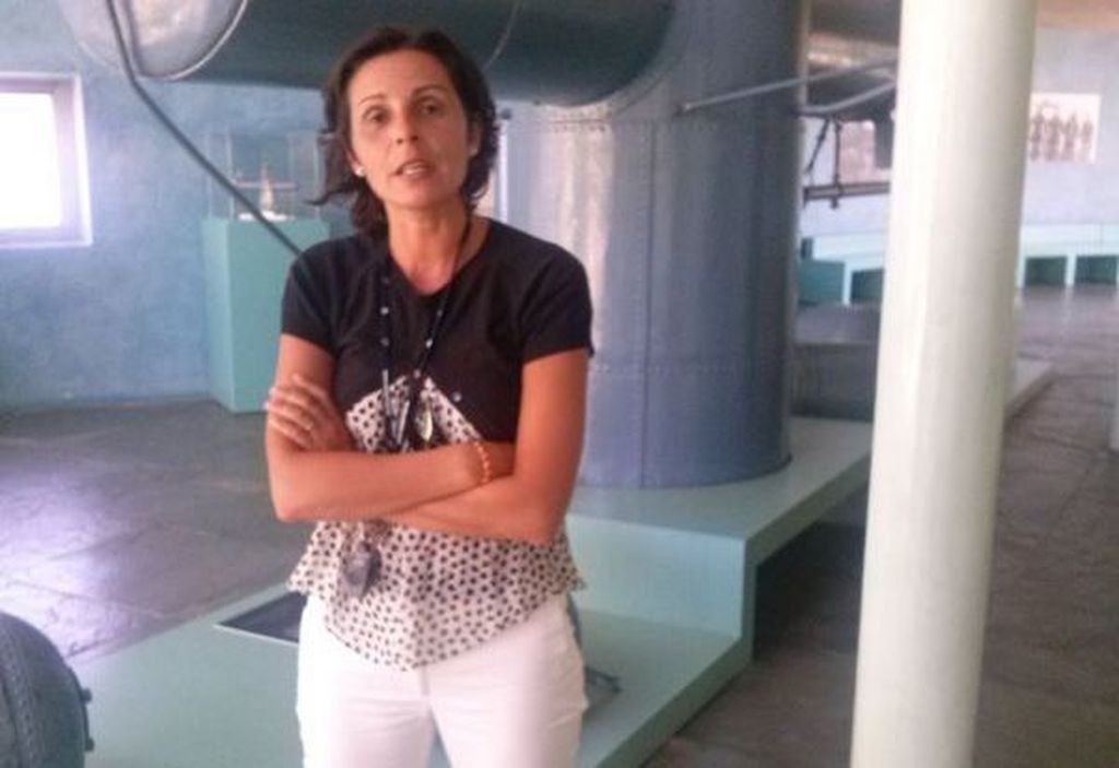 Marta Lucio vuelve al Museo do Mar tras su paso por el Senado.