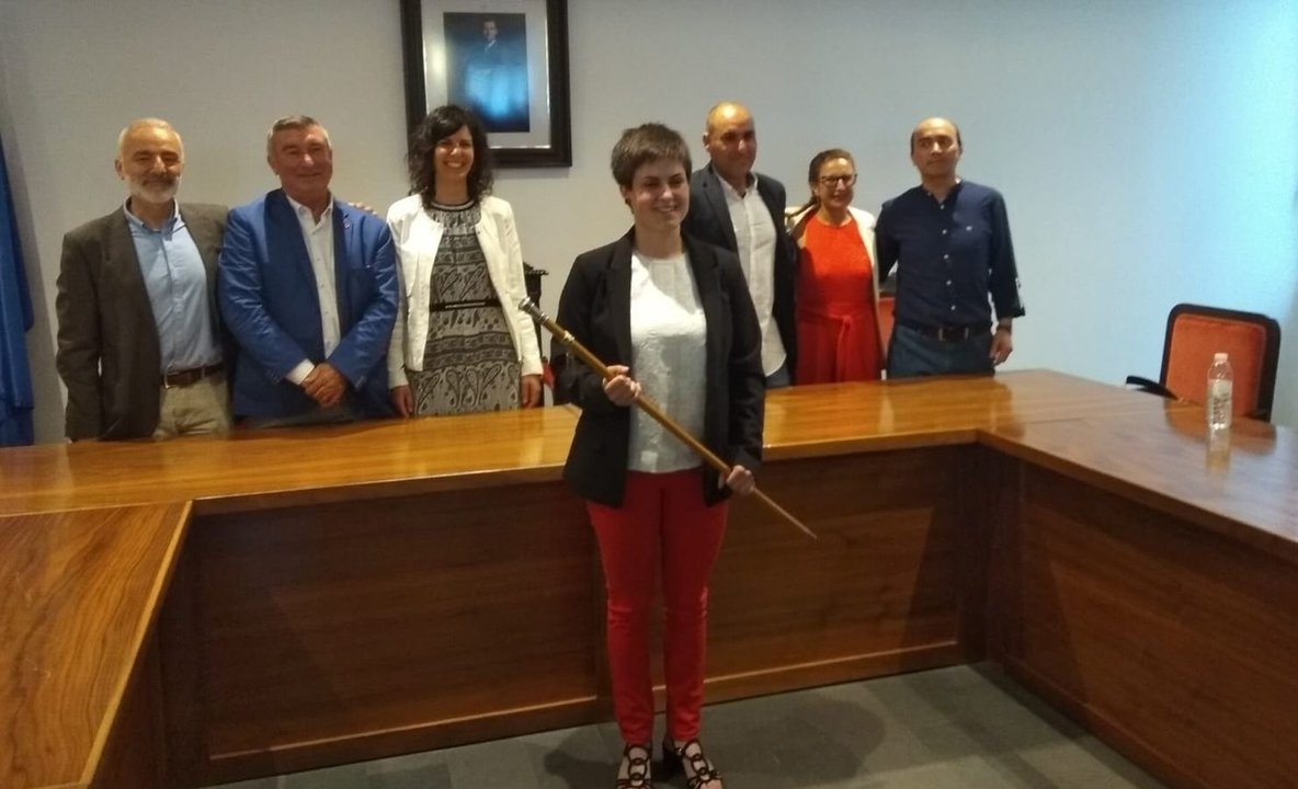 Ánxela Fernández toma posesión como alcaldesa do Rosal