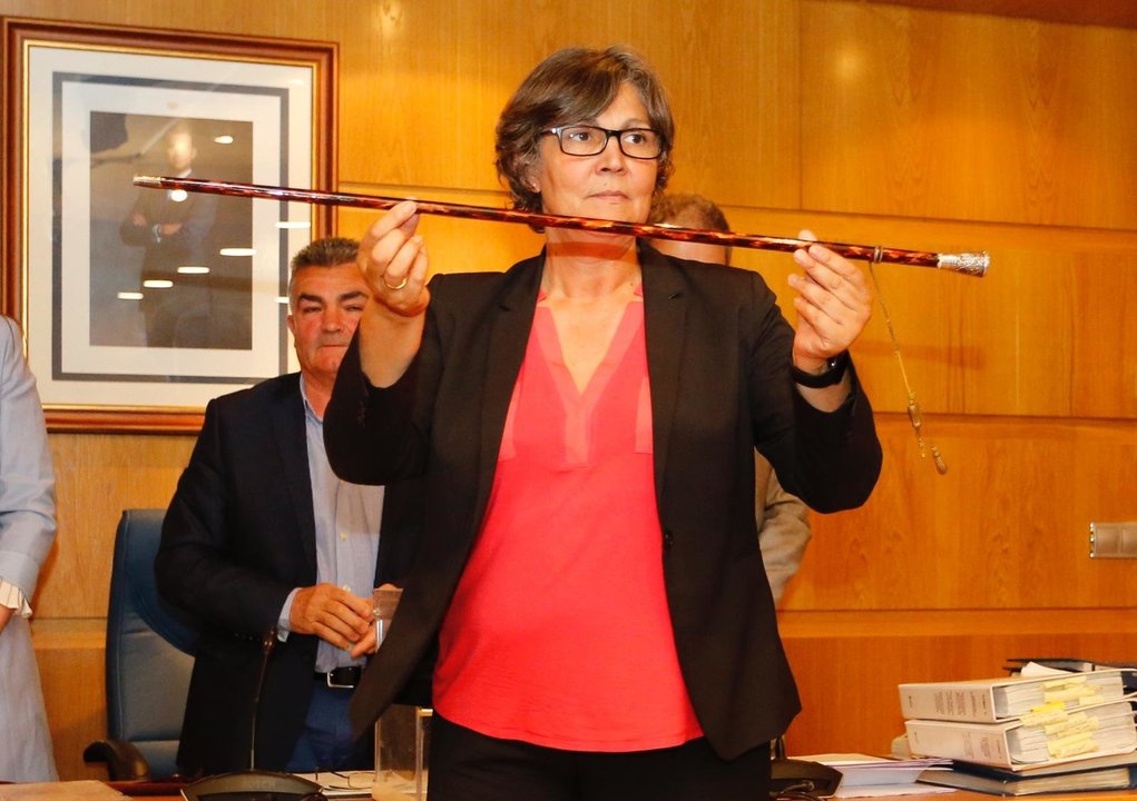 Eva García repite como alcaldesa en un pleno sin sobresaltos