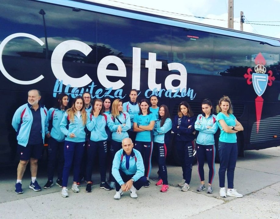 El conjunto femenino del Celta firmó una buena actuación en Valladolid.