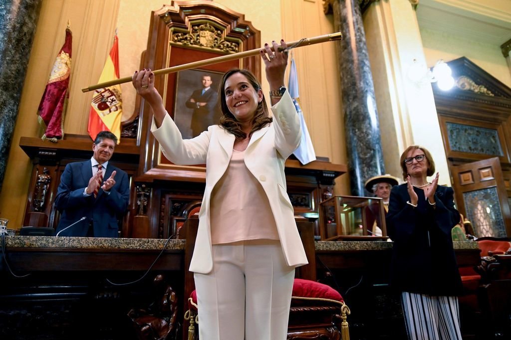 Inés Rey, nueva alcaldesa de A Coruña.