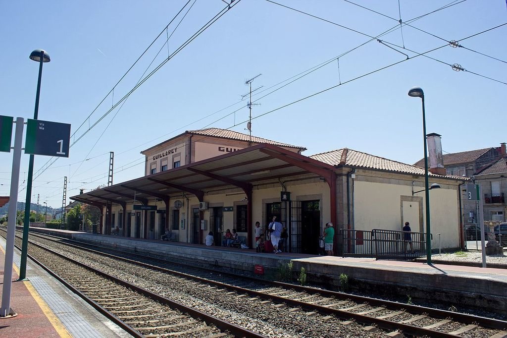 La estación de Guillarei, una de las nueve gallegas con gestión privatizada.