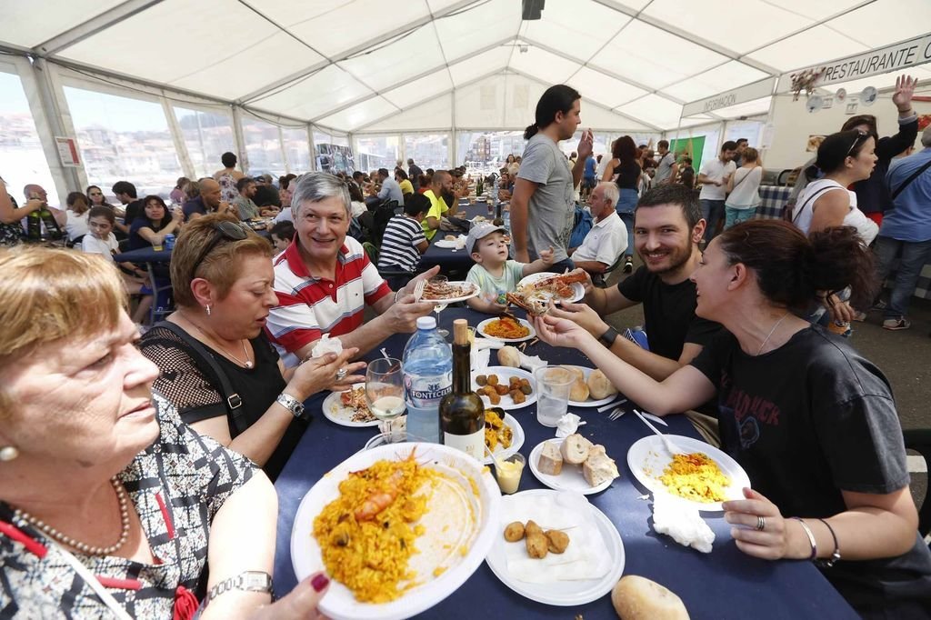 El pasado año hubo cerca de 20.000 participantes en la fiesta de A Guarda.