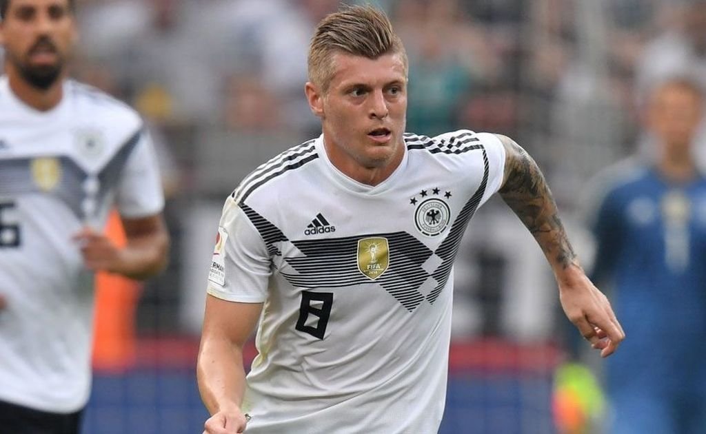 Kroos, con la selección alemana.