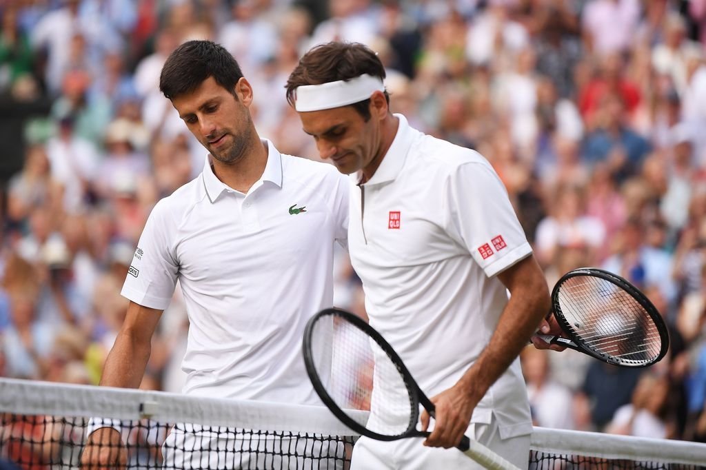 Djokovic mostró un exquisito respeto por Federer tras ganar la final.