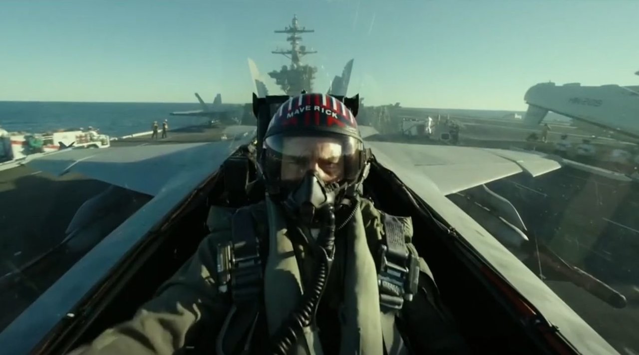 Tom Cruise en la nueva entrega de Top Gun