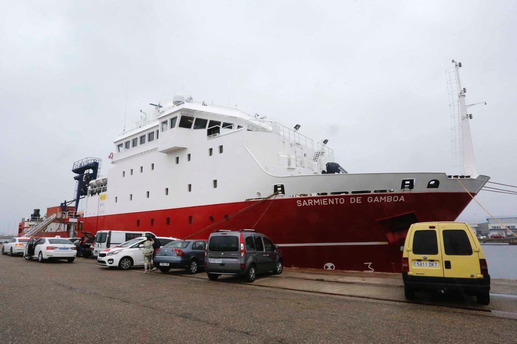 El buque oceanográfico del CSIC, con puerto base en Vigo, inicia una nueva campaña científica.