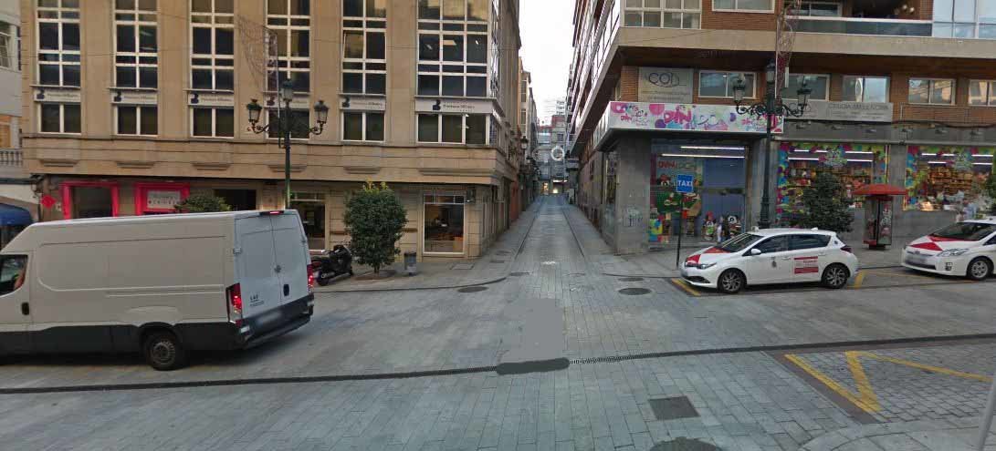 La calle Gil en Vigo