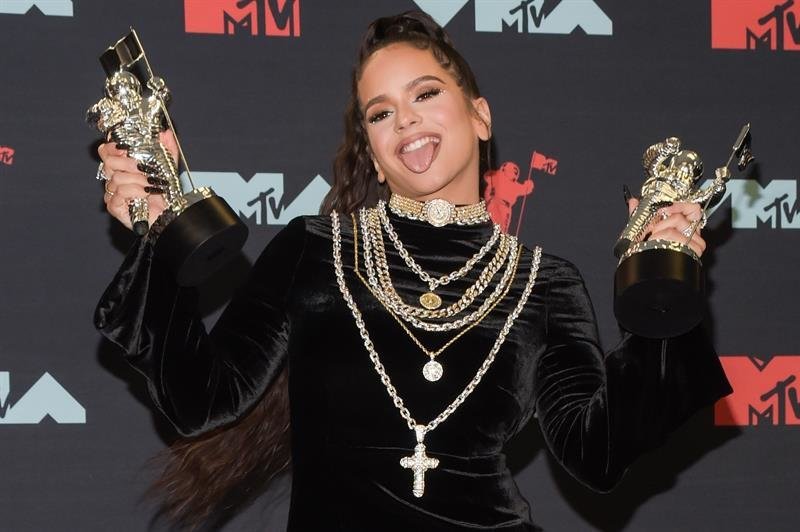 Rosalía se ha convertido en la primera artista española en conseguir un MTV Video Music Award