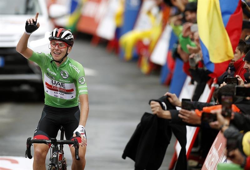 El ciclista esloveno, del equipo UAE Emirates, Tadej Pogacar, se ha proclamado ganador de la vigésima etapa de la Vuelta a España 2019