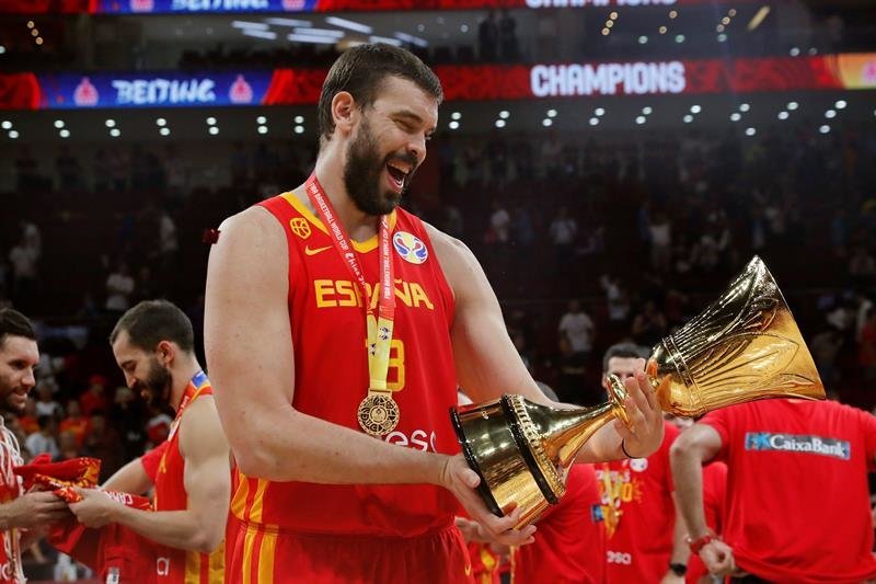 El pívot de la selección española de baloncesto Marc Gasol