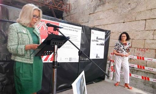 Corina Porro y la arquitecta Marian Leboreiro presentaron la rehabilitación de Elduayen 31.