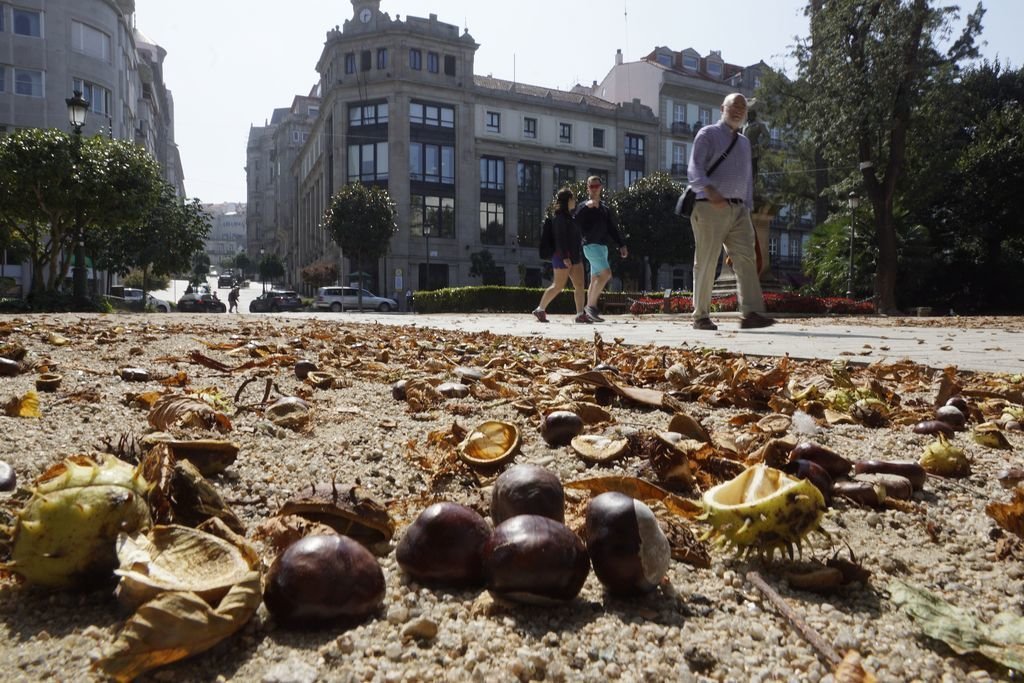 El otoño ya se ha instalado en Vigo, aunque oficialmente lo hará tras este fin de semana.