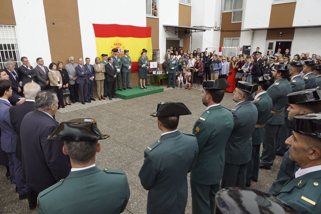 Autoridades civiles y militares se dieron cita ayer en la comandancia de Vigo.