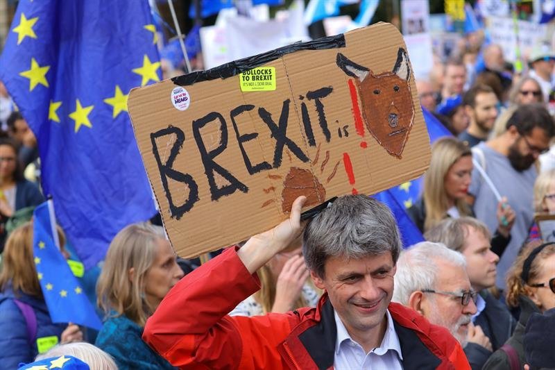 Las protestas por el brexit