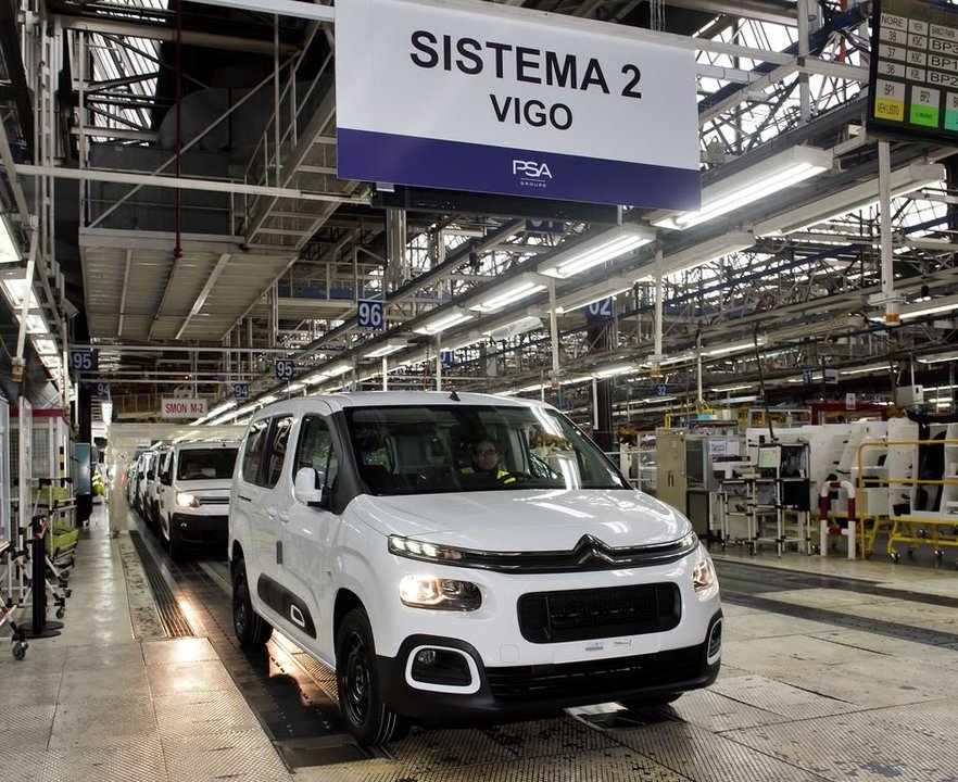 PSA Vigo lleva producidos 10,8 millones de vehículos.