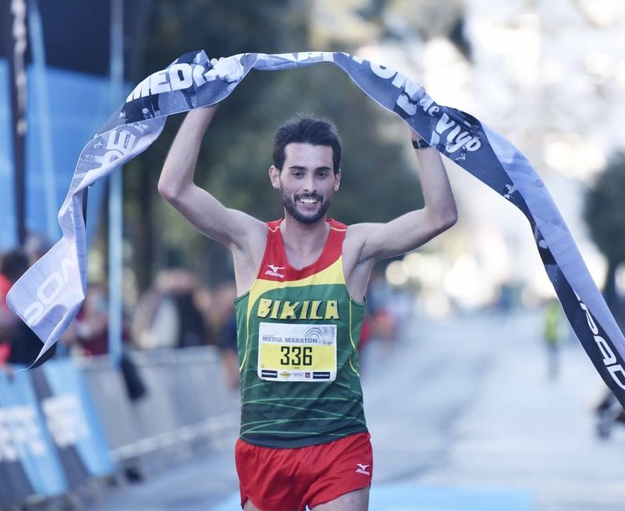 Iván Roade, último ganador de la carrera de 21 kilómetros, en 2017.