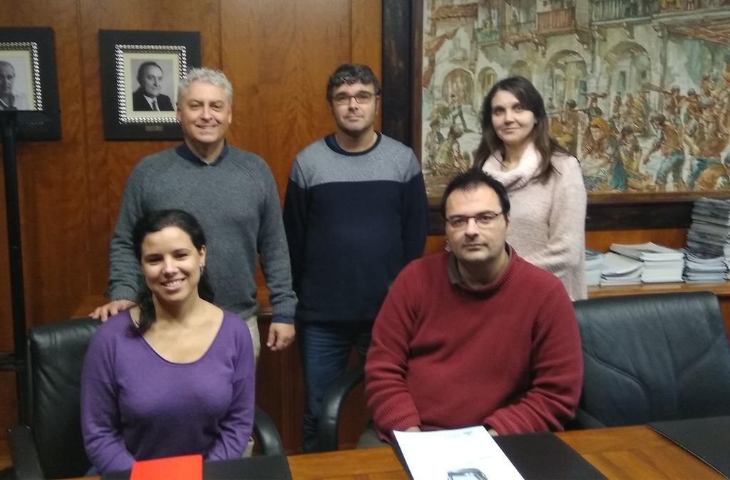 Una reunión del equipo investigador con la Cooperativa de Armadores de Vigo.