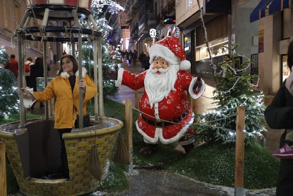 Papa Noel en la calle del Príncipe